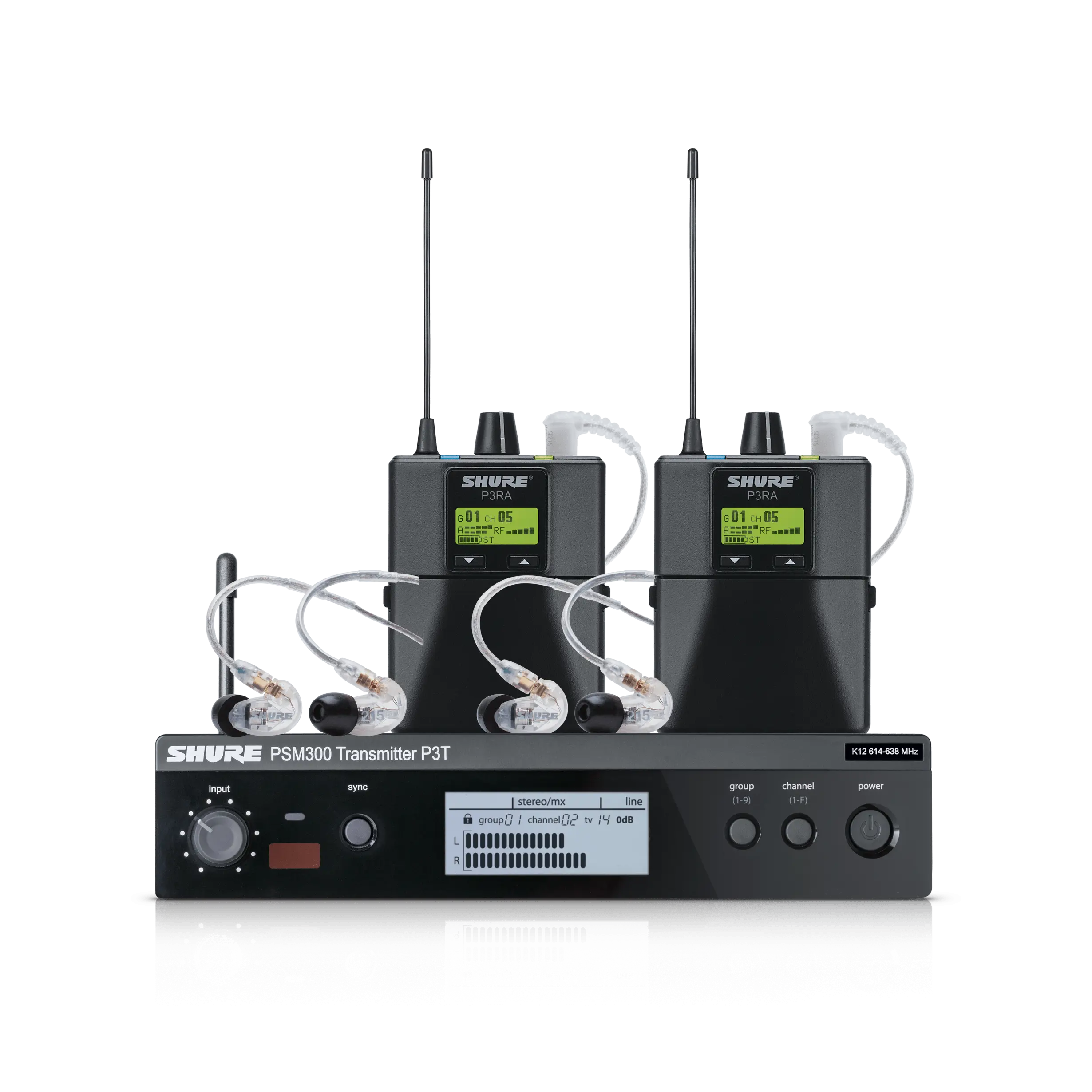 Shure PSM 300 Wireless In-Ear Personal Monitoring System for Performers