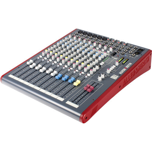 Allen & Heath ZED-12FX 12-Channel Live Mixer with USB Interface and Digital Effects
