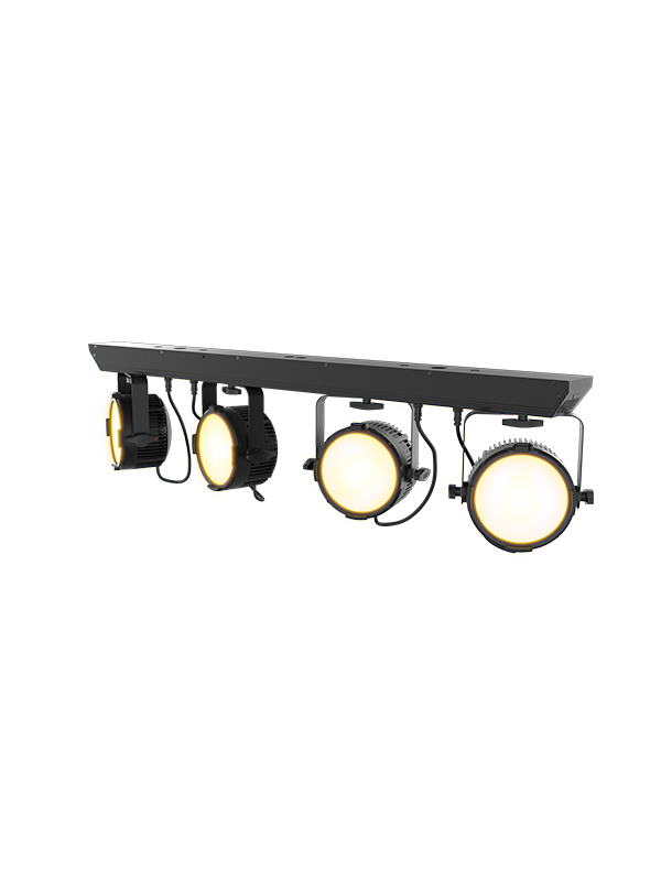 COLORdash PAR Bar 4 RGBAW-UV LED Wash Light with Barndoors & DMX Control