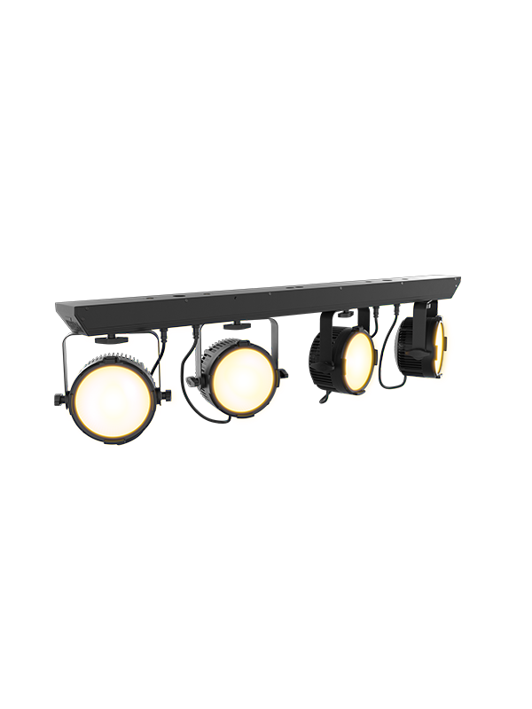 COLORdash PAR Bar 4 RGBAW-UV LED Wash Light with Barndoors & DMX Control