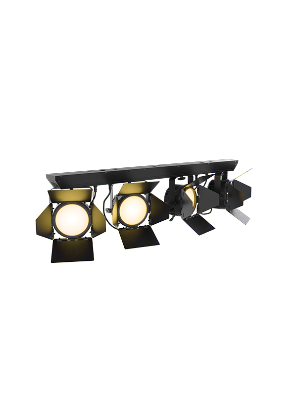 COLORdash PAR Bar 4 RGBAW-UV LED Wash Light with Barndoors & DMX Control