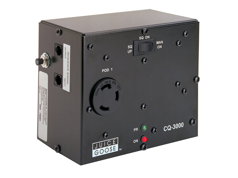 Juice Goose CQ 3000 30 Amp Remote Power Sequencer for Audio