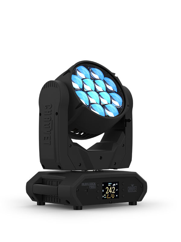 Maverick Force 2 BeamWash: Bright, Fast RGBW LED Yoke with Pixel Mapping Zoom