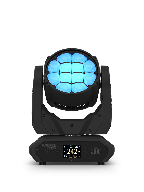 Maverick Force 2 BeamWash: Bright, Fast RGBW LED Yoke with Pixel Mapping Zoom