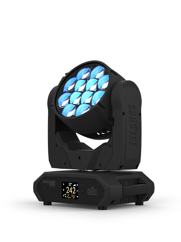 Maverick Force 2 BeamWash: Bright, Fast RGBW LED Yoke with Pixel Mapping Zoom