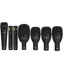 Audix FP7 7-Piece Fusion Series Drum Microphone Package with Case