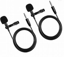 Hollyland HL Omnidirectional Lavalier Microphone 2-Pack for Lark Max 2
