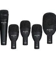 Audix FP5 Fusion 5-Piece Dynamic Drum Microphone Package with Case