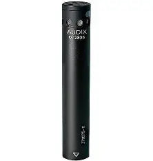 Audix M1280BS Miniaturized Shotgun Condenser Microphone with Integrated Preamp