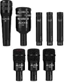 Audix DPELITE8 8-Piece Elite Drum Microphone Package with Aluminum Case