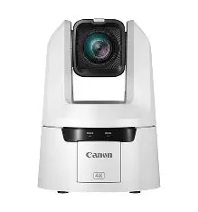 Canon 4K NDI PTZ 3-Camera Bundle with RC-IP100 Controller White