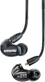 Shure SE215 Pro Sound Isolating Earphones: Clear Audio, Rich Bass, Detachable