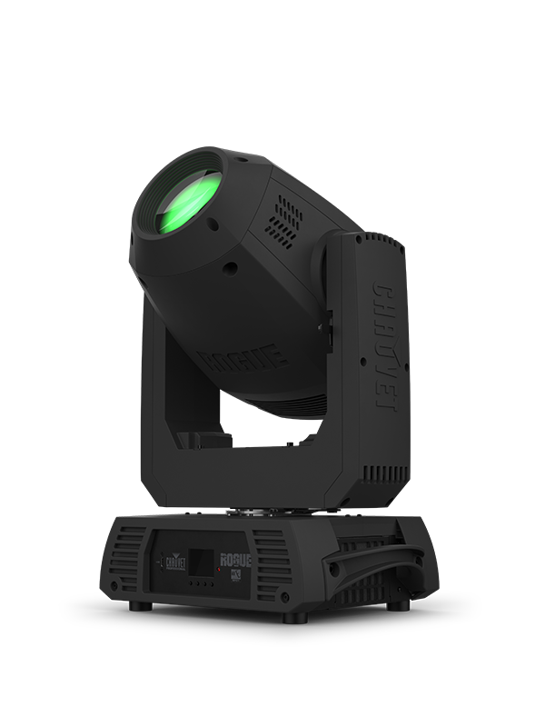 Compact 200W LED Moving Yoke Spot Fixture with Dual Gobos