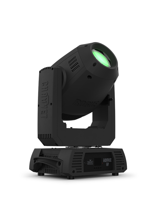 Compact 200W LED Moving Yoke Spot Fixture with Dual Gobos