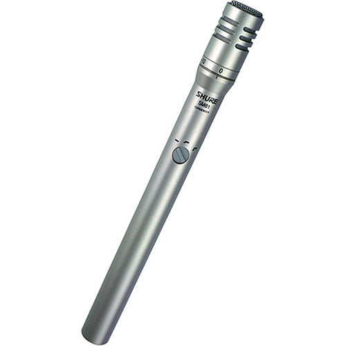 Shure SM81-LC Premium Small Diaphragm Instrument Condenser Microphone