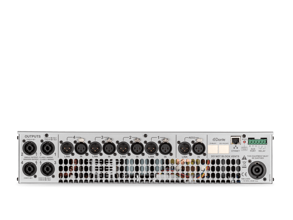 FBT Talos 20K4 T High Power 4 Channel Digital Touring Amplifier