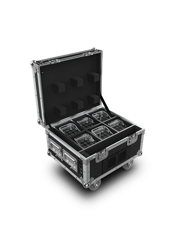 CHAUVET Professional WELL FIT X 6-Unit Wireless IP65 RGBWW Uplight Kit