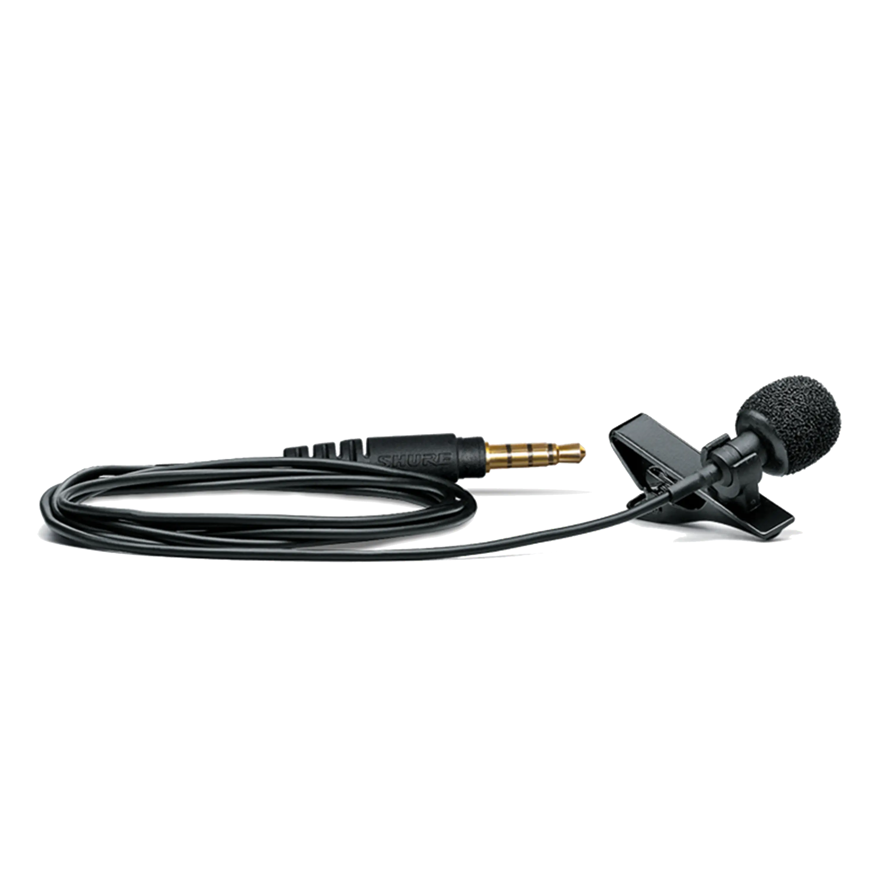 Shure MVL Omnidirectional Condenser Lavalier Microphone for Smartphones and Tablets