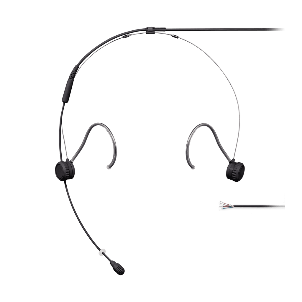 Shure TwinPlex TH53 Subminiature Headset Microphone: Ultra-Light, Adjustable, Natural Sound