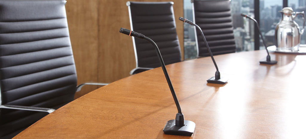 Shure Microflex MX410 10-Inch Modular Gooseneck Microphone with Bi-Color LED