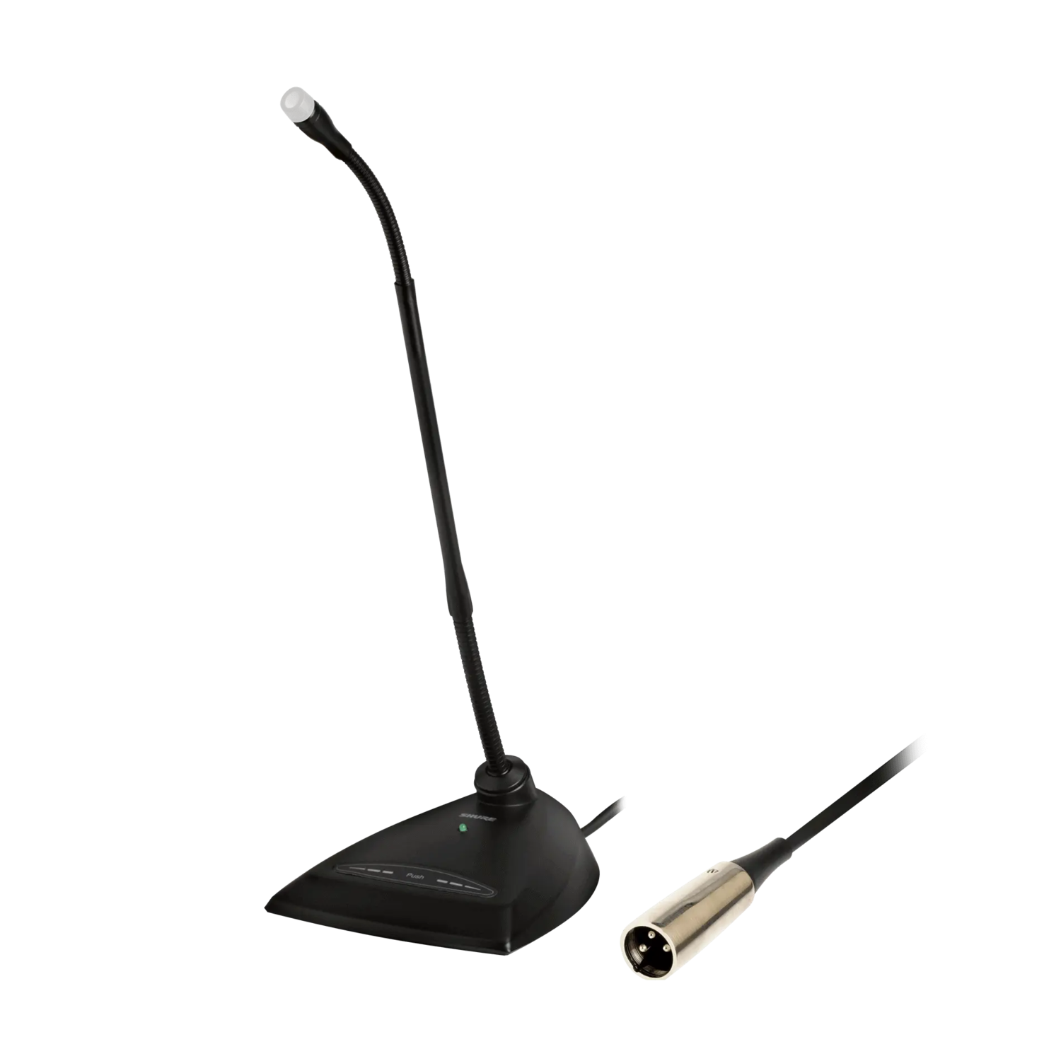 Shure MX412 Microflex Standard Gooseneck Condenser Microphone with Flexible Neck
