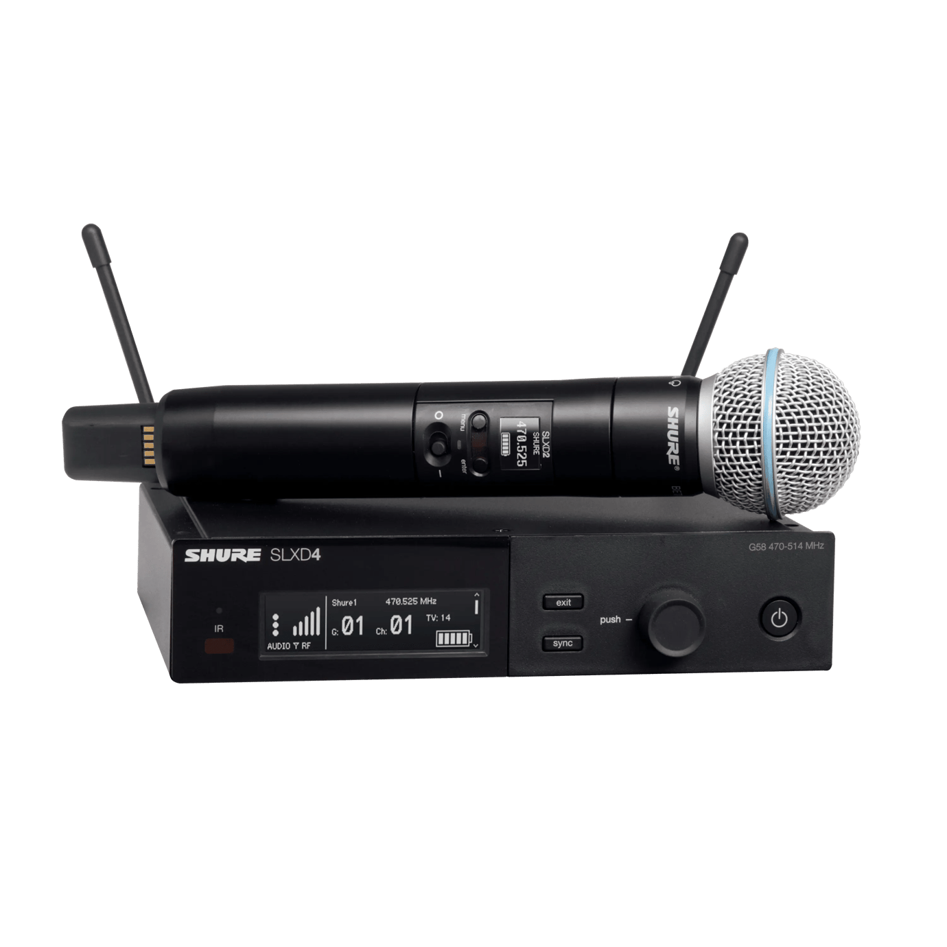 Shure SLX-D Digital Wireless Microphone System for Professional Audio Performance