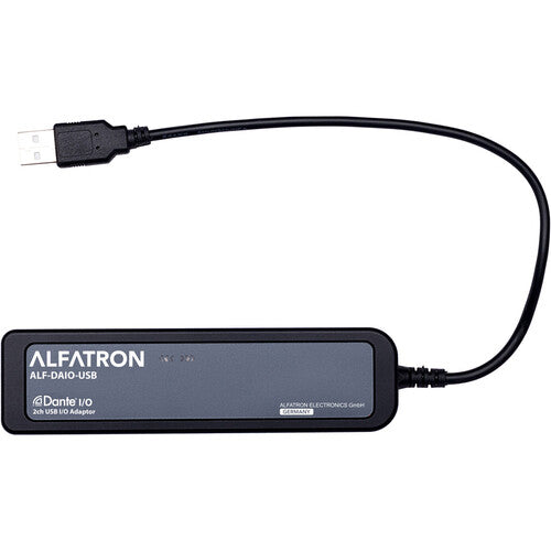 Alfatron ALF-DAIO-USB Dual Channel USB to Dante Audio Interface Adapter