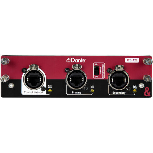 Allen & Heath Dante 128x128 High-Channel Count Network Interface Card for dLive Avantis