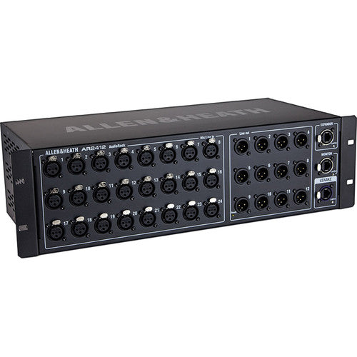 Allen & Heath AR2412 24-Input 12-Output 48kHz AudioRack Expander for Pro Sound