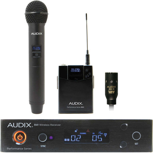 Audix AP41 OM2 Professional Single Channel Wireless Handheld Microphone System