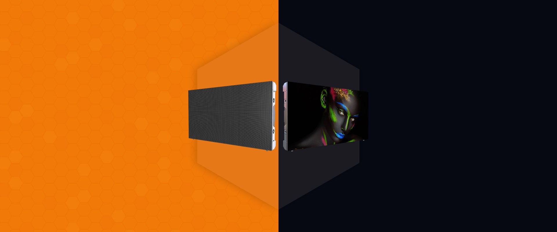 Absen AX Pro Series 16:9 MiniLED Rental Display 4K HDR, Energy-Efficient