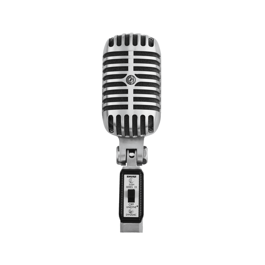 Shure 55SH Series II Iconic Unidyne Dynamic Vocal Microphone for Live Performance
