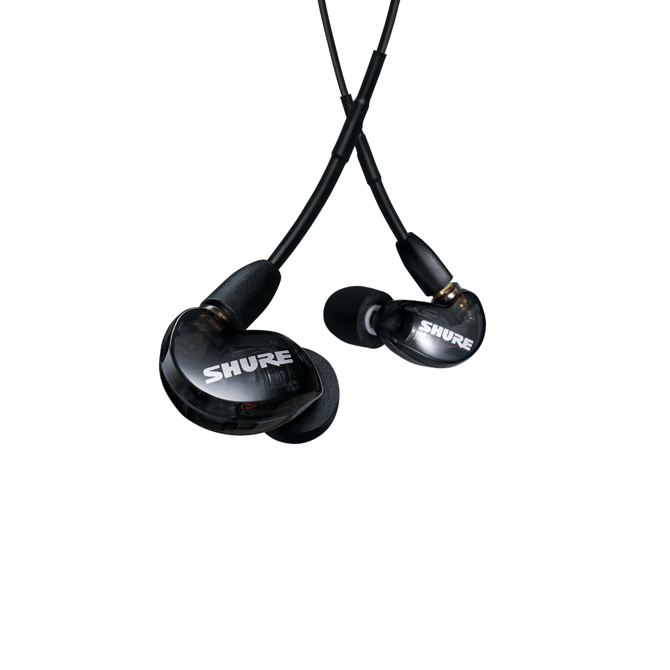 Shure AONIC 215 Sound Isolating Wired Earphones, Deep Bass, Clear Audio