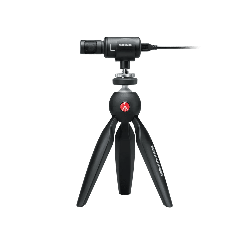 Shure MV88+ Pro Mobile Stereo Condenser Video Recording Microphone Kit