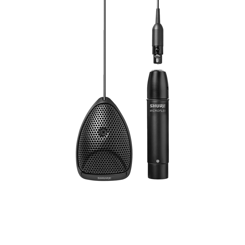 Shure MX391 Microflex Low-Profile Condenser Boundary Microphone with Interchangeable Cartridge