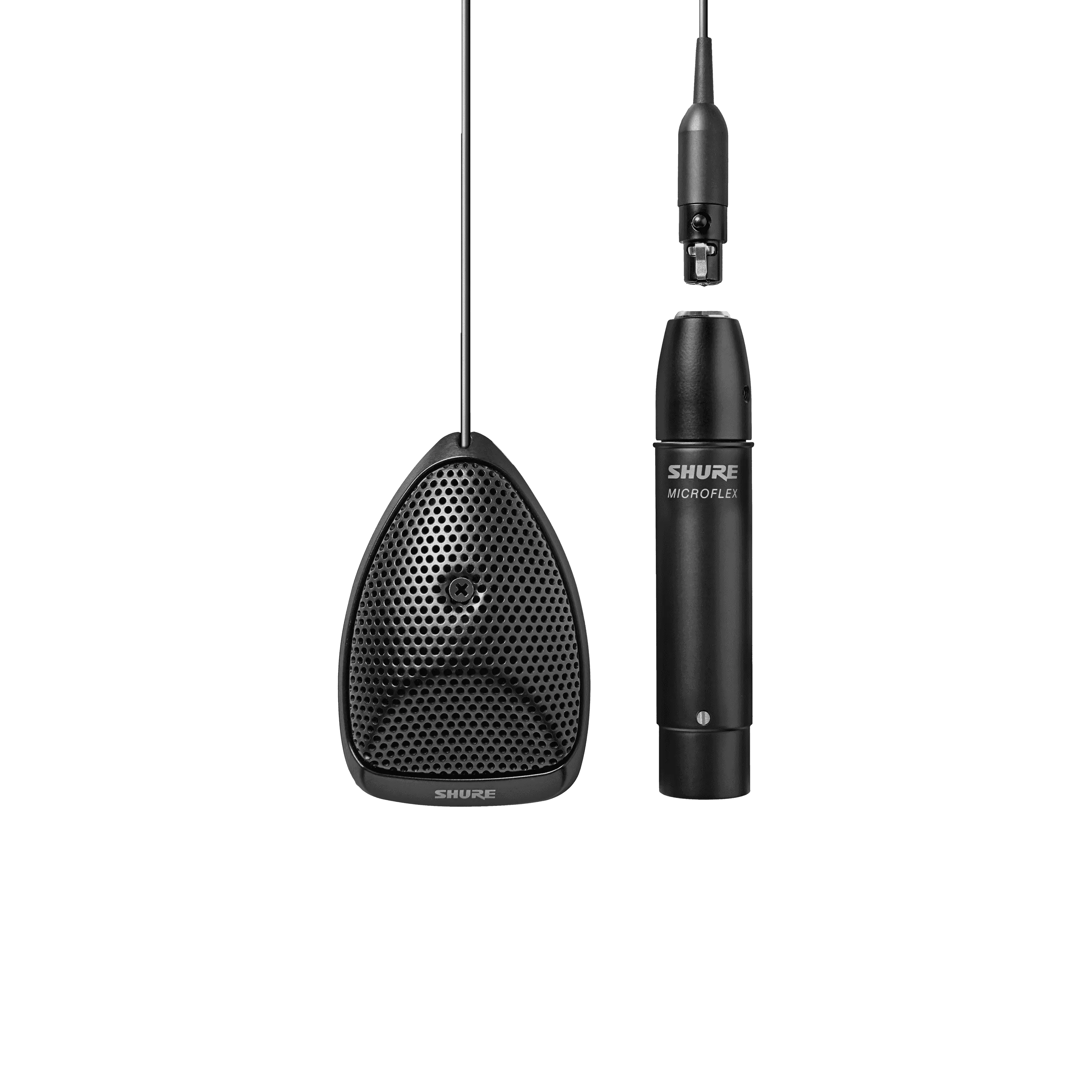Shure MX396 Microflex Multi-Element Cardioid Boundary Microphone with Mute Switch