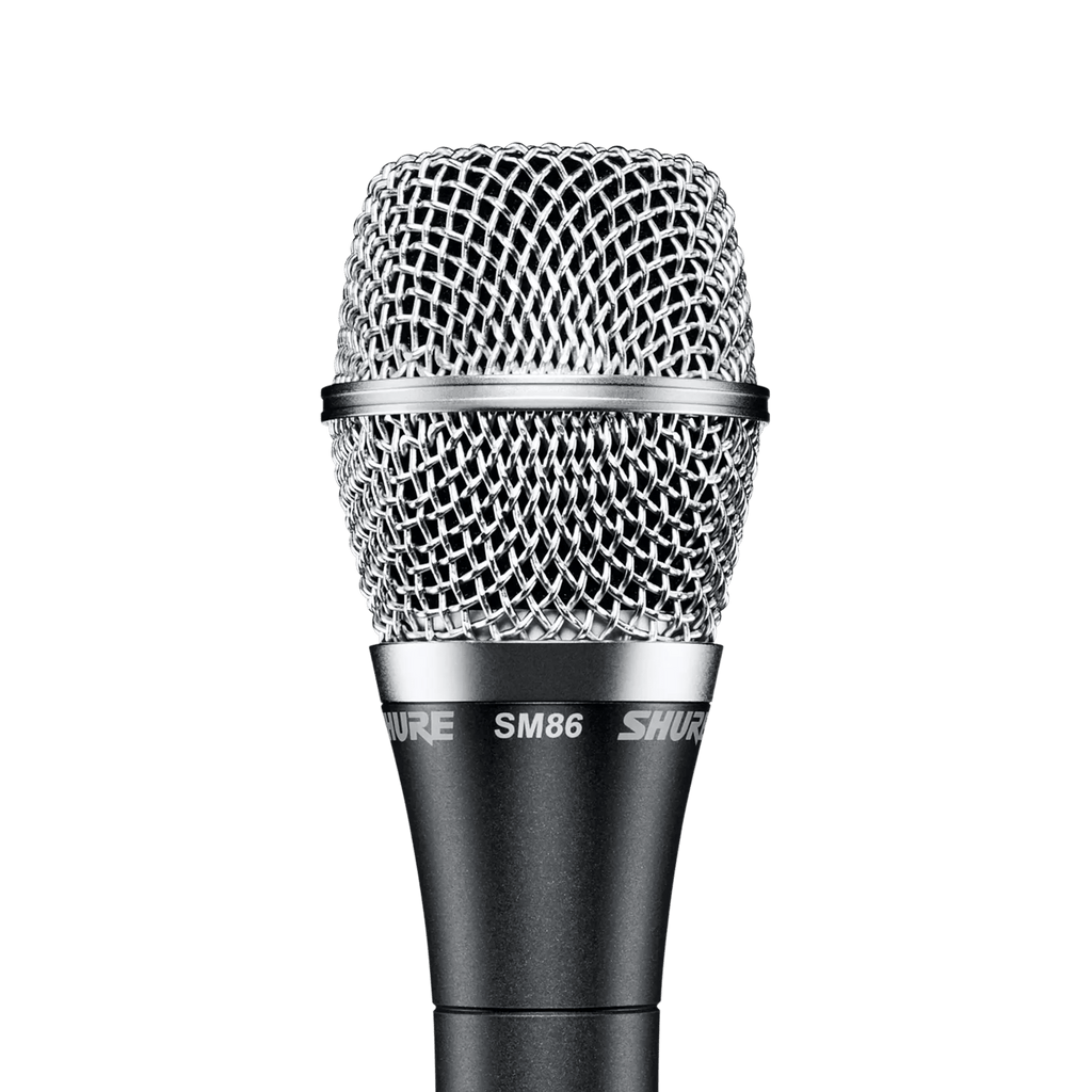 Shure SM86 Cardioid Condenser Vocal Microphone for Live Performance