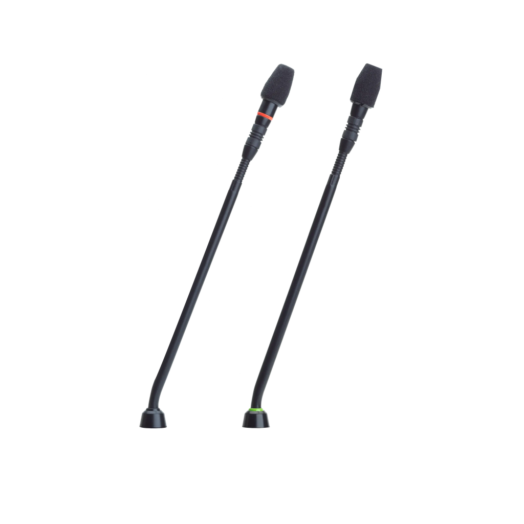 Shure Microflex MX410 10-Inch Modular Gooseneck Microphone with Bi-Color LED
