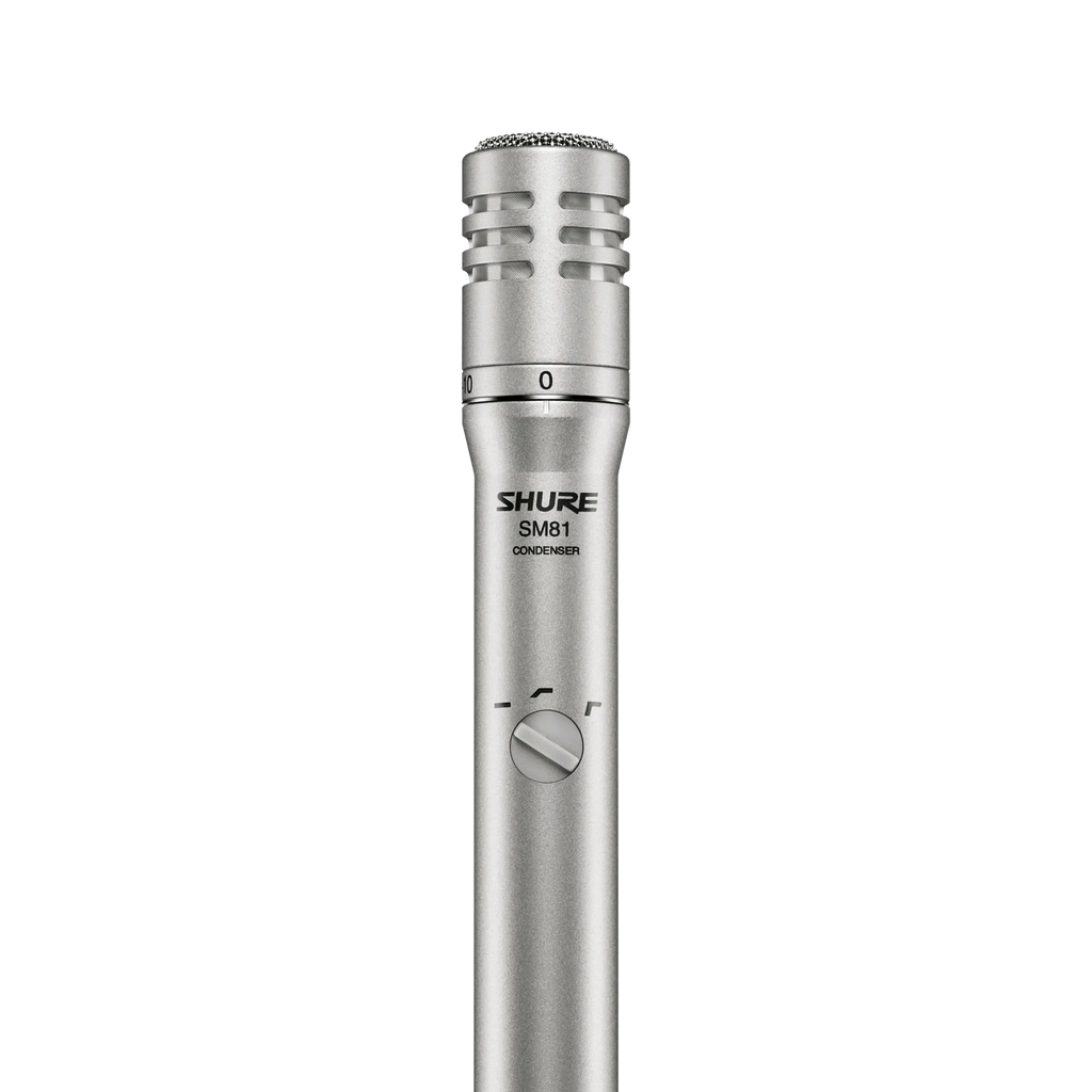 Shure PGA181 Cardioid Condenser Microphone for Versatile Instrument & Vocal Recording
