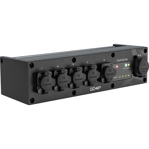 Chamsys GeNetix GD4IP 4-Port IP65 Rated DMX Splitter RDM Compliant