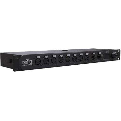 Chauvet Net-X II Ethernet-to-DMX Node: 8-Universe Rackmount Lighting Control
