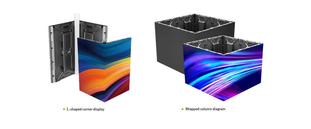 Absen CPS Series Flexible LED Display Panel for Commercial Enterprise Visuals