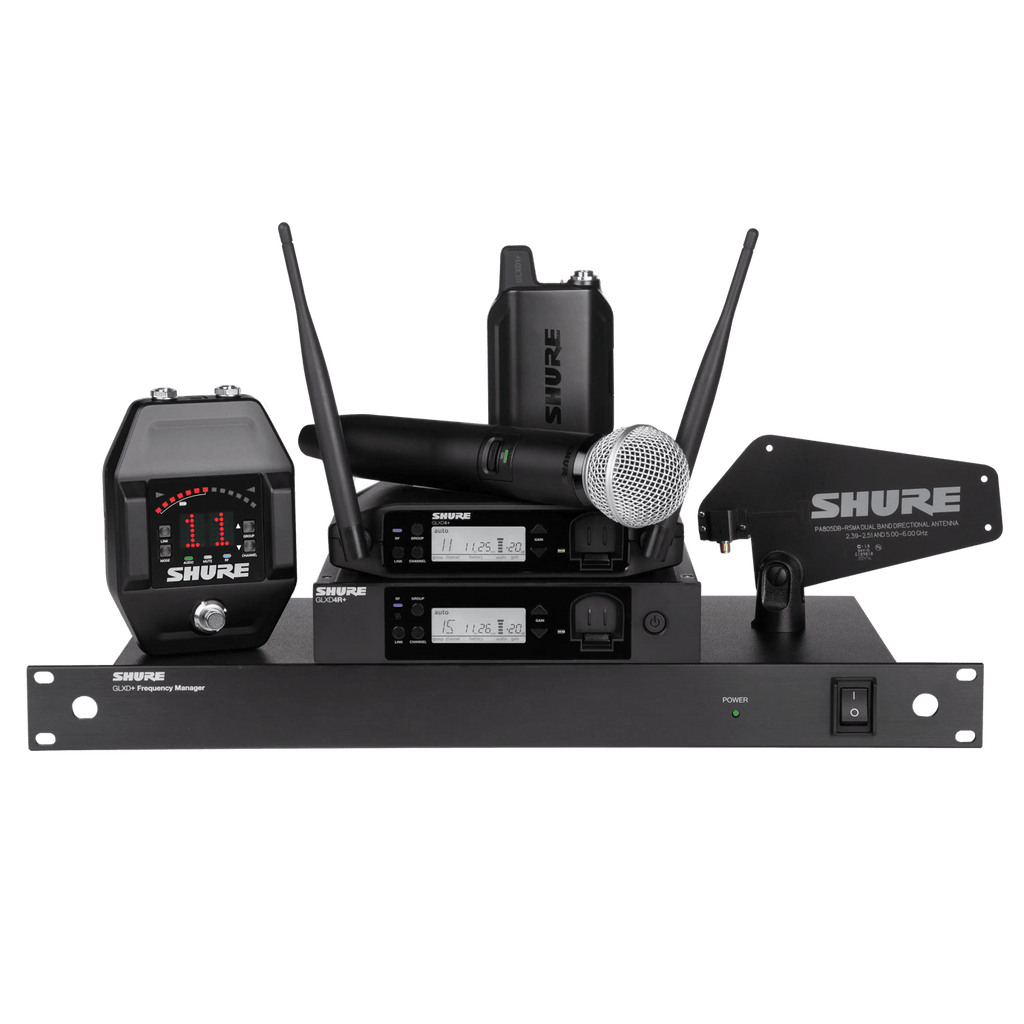 Shure GLX-D+ Dual Band Digital Wireless System for Musicians and Presenters
