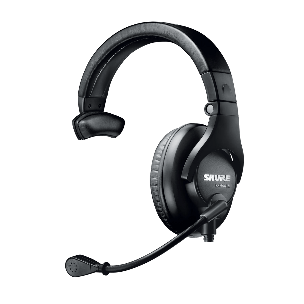Shure BRH441M-LC Professional Single-Sided Intercom Headset with Dynamic Mic