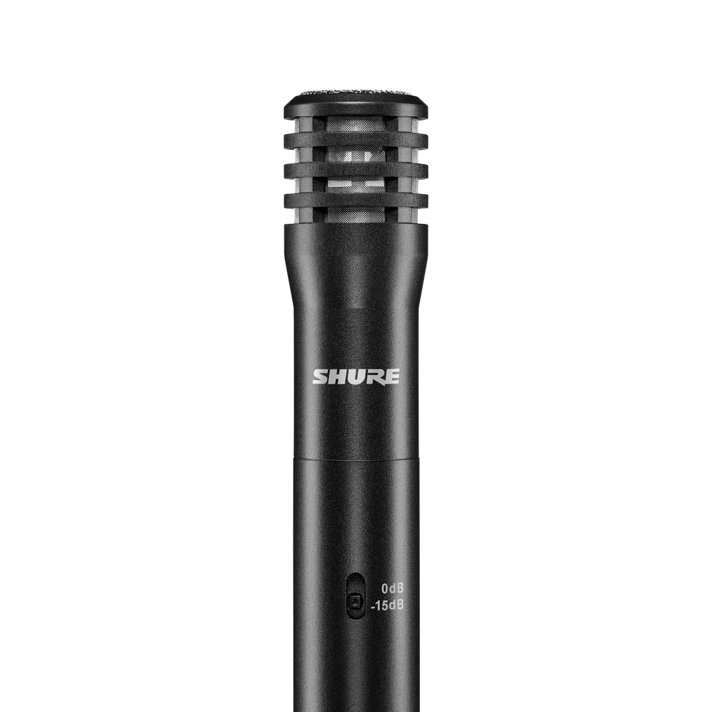 Shure PGA81 Cardioid Condenser Instrument Microphone for Acoustic Performance & Recording