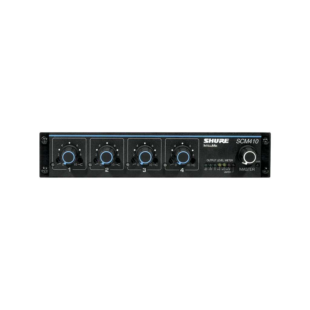 Shure SCM810 Professional 8-Channel Automatic Microphone Mixer with Advanced IntelliMix Technology