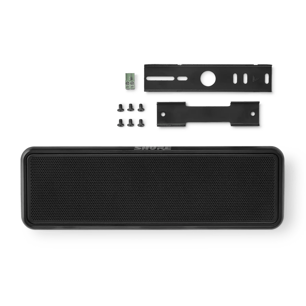 Shure MXP-3 Wall Mount Passive Loudspeaker for Enhanced Conferencing Audio