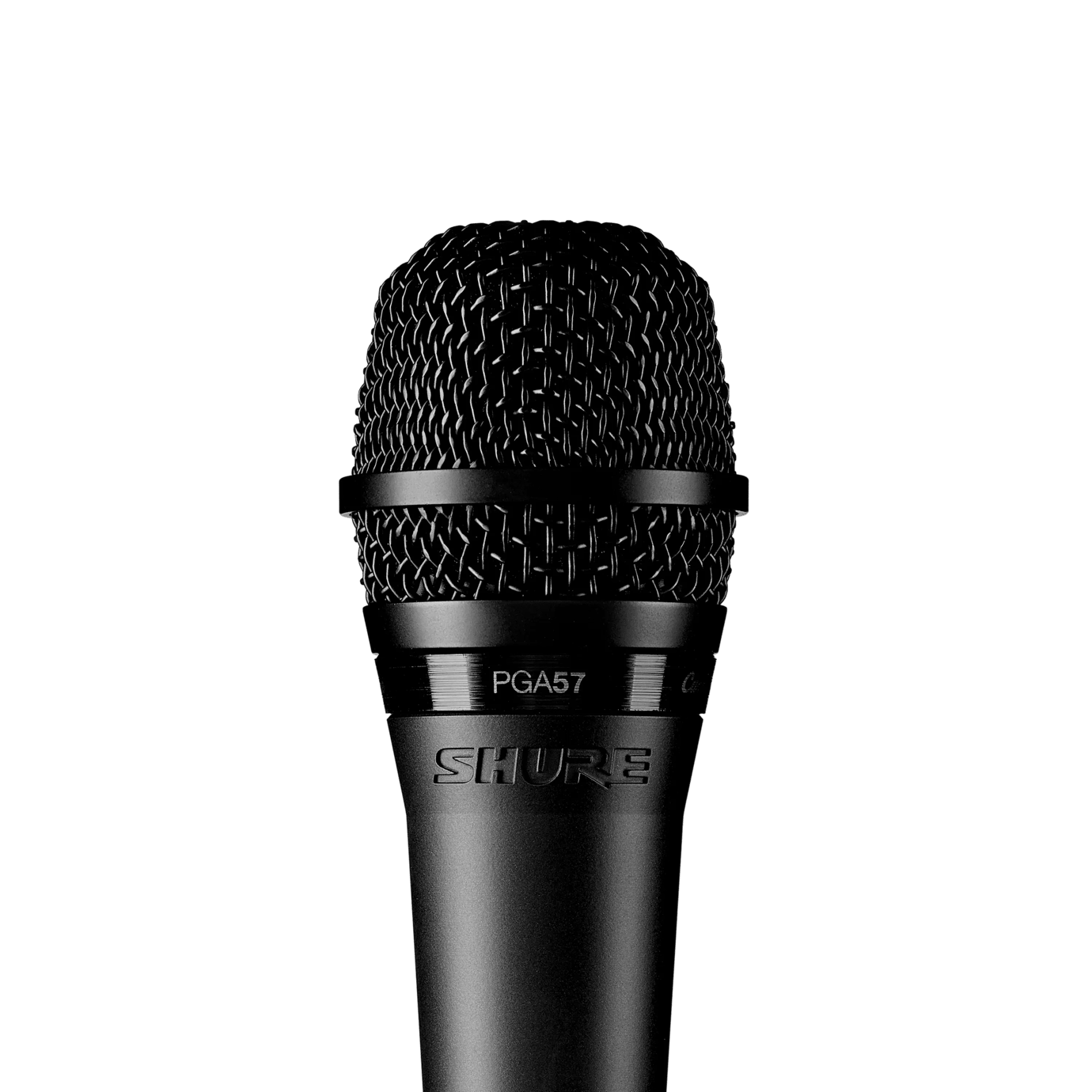 Shure PGA57 Cardioid Dynamic Instrument Microphone for Amplified Instruments Drums