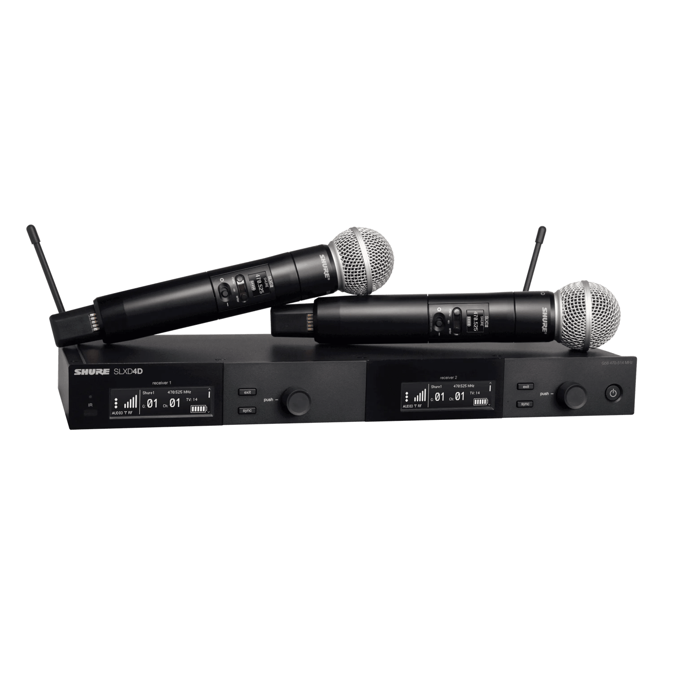 Shure SLX-D Digital Wireless Microphone System for Professional Audio Performance