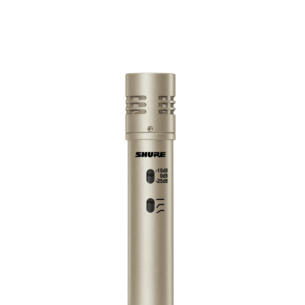 Shure PGA81 Cardioid Condenser Instrument Microphone for Acoustic Performance & Recording